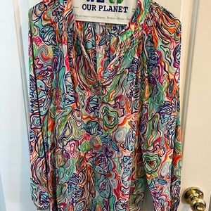 Lilly Pulitzer Elsa Silk Top